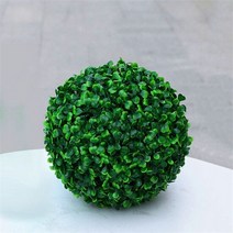 [(주)트리 인천가정지사]그린 인테리어 인조 잔디볼 23cm 조경데, 색상:단일색상|사이즈:기본, 단품