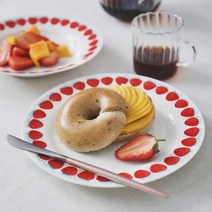 과일 싸고 예쁜 쓰임 주방 레트로 그릇 집꾸미기 방꾸미기, 딸기 플랫, 1개
