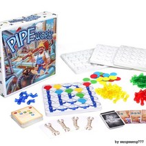 sales class파이프워크 보드게임(Pipe work) 6세이상 3D 파이프로 연결하는 온가족 퍼즐대결 집중력 문제해결, 상세페이지 참조