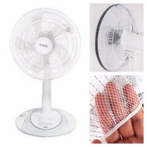 [메이저몰]1+1 어린이 손가락 보호 선풍기 안전망 그물망, M(38cm~39cm), 화이트 1+1