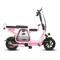 전기 자전거 접이식 오프로드 산악 모터 듀얼 경량 미니12인치 리튬 배터리 전기 자전거, 협력사, 8ah 배터리, 04 pink