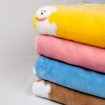 극세사담요소형 미니 고급무릎 기내 귀여운 차량용 담요