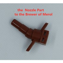 자동 커피 머신 브루어 헤드의 메롤 커피 머신 필터 노즐 커넥터, [01] Nozzle Part