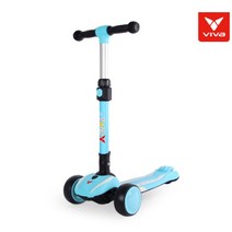 비바 루키 킥보드 이지 접이식 아동 어린이 킥보드 브레이크 스쿠터 핑크, 블루