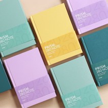 B6 모눈종이 노트 인디고 방안지 그리드 280p 양장제본 4mm, 밀키옐로우