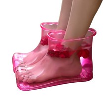 족욕신발 족욕장화 효능 목속독소제거 몸의독소빼는법, 자석 28cm 높이 45야드 블루 1 쑥