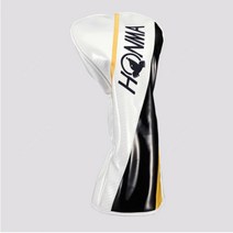 2022년 혼마 드라이버 HEAD COVER - HC12201, WHITE/ORANGE