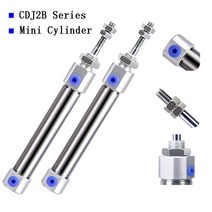 소형 전동 실린더 cdj2b type mini stainless steel 공압 복동 cdj2b10 cdj2b16 small single 엑추에이터 전기 모터, 스트로크 175mm, 보어 16mm