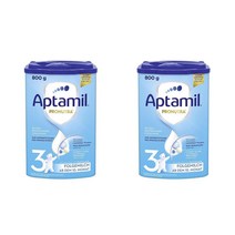 Aptamil 압타밀 프로누트라 3단계 분유 10개월 이후 800g 2팩 독일 분유