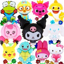 국산 캐릭터 바람개비풍선 피카츄 아기상어 하츄핑 뽀로로, 캐빈