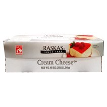 라스카스 크림치즈 1.36kg/아이스포장, 보냉박스+아이스팩