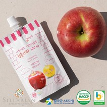 농부플러스 아무것도 넣지 않은 청송사과즙 NFC 착즙 사과주스 100ml x 50개입