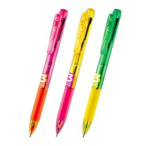 모나미/플립3 형광 3색볼펜 다색볼펜, 옐로우핑크