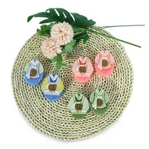 이색선물 답례품 전통 한복 수제 자연비누 2개 선물세트, 딸기