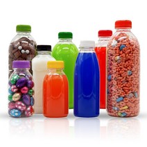 플라스틱 우유 페트병 450ml, 우유 450ML 백색