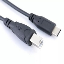 USB B to C 타입 2m 프린터 노트북 맥북 음향기기 케이블