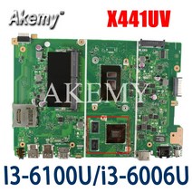 Asus X441U Laotop 메인 보드 (I3-6100U/6006U 4GB RAM GT940M/2G 포함) 용 Akemy 마더, 01 마더 보드