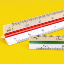 건축 제도 용품 삼각 축척자 스케일자 15CM 30CM 고배율 저배율 척도 눈금, 제품선택, 15cm - 고배율