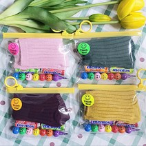 어린이집생일답례품 유치원답례품 국산 골지 중목 양말 / 알록달록 색연필 / 슬라이드퍼즐 + 간식 구디백 세트 생일선물 단체 생일 파티 감사 답례품 가을 겨울 봄 선물, 옵션03-1.양말A 2세트, 03.감사스티커C