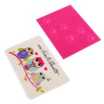 오픈런 고양이 사막화방지 모래매트 벌집매트 2개