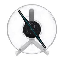 3D 홀로그램 프로젝터 고화질 광고 매장 디스플레이 간판 키트 뷰어 사인 로고 이미지, 32cm 고화질 데스크탑 모델
