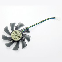 T129215SU 85MM 쿨러 팬 교체 기가 바이트 지포스 GTX 1050 G1 Radeon RX 570 580 470 비디오 카드, 01 1PCS