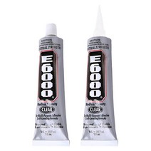 E6000 다목적 접착제 에폭시 수지 수리 휴대폰 터치 스크린 액체 보석 공예 30ml, 한개옵션0