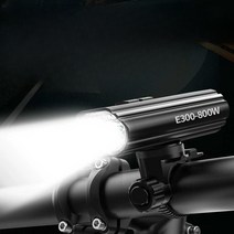 자전거 마운트 헤드 라이트 킥보드 안전 미니벨로, 6개 램프 비드 (E300-1800W)