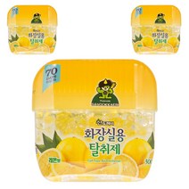 산도깨비 화장실용 탈취제 본품 레몬, 300g, 3개입