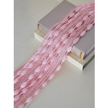실커튼 스팽글실커튼 태슬 문 커튼 구슬 끈 화이트 살롱 침실 욕실 주방 거실