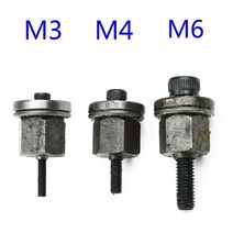 리벳도구134pcs 핸드 리벳 너트 헤드 세트 맨드릴 도구 M3M4 M5 M6 M4M5 M6M8 M6M8M10 수동 리베 터, M3 M4 M6, CHINA