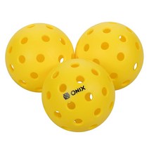 Onix Pure 2 아웃도어 피클볼 공 3팩 6팩 사용 가능 USAPA 승인 피클볼에 최적화, 12-Pack, 12-Pack