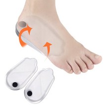 톡톡창고 자석 발 뒤꿈치 패드 발 뒷꿈치 쿠션 젤패드 오다리 깔창 휜다리 교정