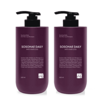 소소해 데일리 카페인 탈모샴푸 500ml 약산성 샴푸 1+1