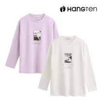[행텐] 여성 루즈핏 롱 티셔츠-BI8R083120405