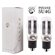 psvane 5u4g 오디오 밸브 교체 5z3p gz34 274b 튜브 증폭기 hifi 오디오 증폭기 정밀 일치 쿼드 진공관, 2pcs 일치하는 쌍