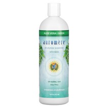 Auromere 님 아유르베딕 샴푸 알로에 베라 473ml 16fl oz