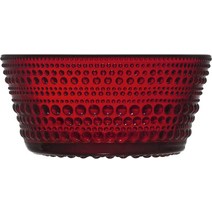 【정규 수입품】 iittala (이타라) Kastehelmi (카스테헬미) 그릇 230ml 크랜베리, 한개옵션0