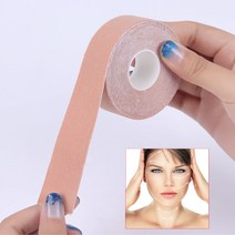얼굴 리프팅 패치 스티커 2.5CM x 5M 목 눈 주름 제거제 테이프 피부 관리 도구 밴디지 탄성 V 라인, 1개