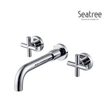 벽매립 세면 수전 ST-1505C 크롬, 1개