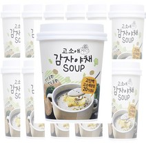 고소애 감자야채 수프 40g x 12개입 국내산 고단백 고소애분말 + 6종야채조합 고소 담백 영양듬뿍 한끼식사 HACCP인증 환자식 영양식 간식 등산 야외활동 여행 추천