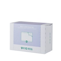 [더페이스샵]데일리뷰티툴즈 멀티 5겹 화장솜 80pcs, 80개입, 1개