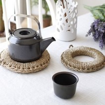 왕골 짚 냄비받침(2size), 대
