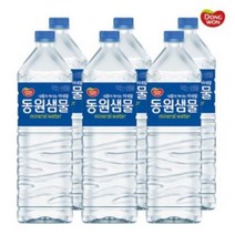 동원샘물 2Lx6 먹는 샘물 생수 물 워터, 2L, 4세트