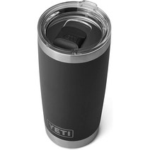 YETI 램블러 텀블러 20온스 스테인리스 스틸 진공 단열 MagSlider 뚜껑 포함, navy