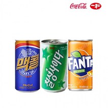 맥콜&칠성사이다&환타오렌지 190ml X 각10개(총30개)음료도매 미니탄산 소캔 탄산음료, 상세페이지 참조, 상세페이지 참조, 상세페이지 참조