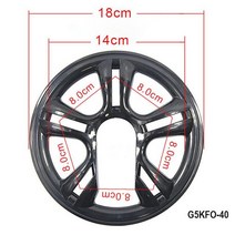 자전거체인휠 크랭크암 mtb 도로 스프로킷 보호 셋 가드 보호대 링 보호 커버 사이클링, [02] G5KFO-40