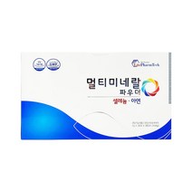 라이트팜텍 멀티미네랄 파우더 90일분( 5g x 30포 x 3박스 ) MULTIMINERAL POWER 셀레늄 아연, 3개