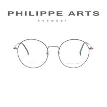필립아츠 명품 안경테 381-C2 가벼운 메탈테 오버핏