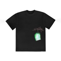 [정품] Travis Scott Utopia C5 TEE 티셔츠 Black 338811